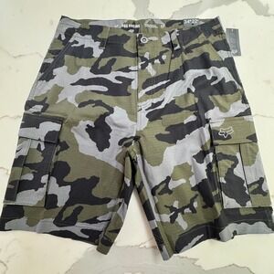Fox Racing Slambozo 2.0 Camo Cargo Shorts Mens 34 New w tag